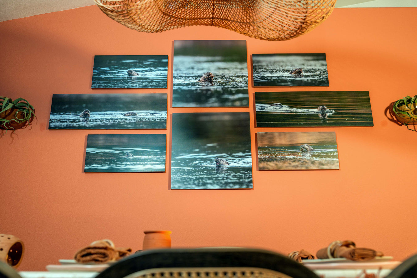 I love the different designs that Bamboo Prints make when arranged with different shapes and sizes.